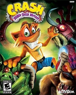 Cover image of Crash: Mind over Mutant on PS2