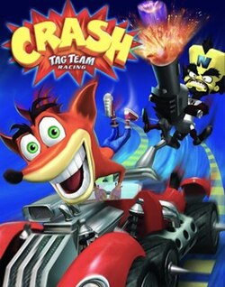 Cover image of Crash Tag Team Racing on PS2