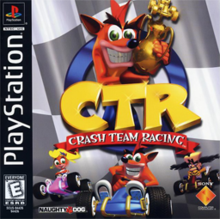 Cover image of Crash Team Racing on PlayStation