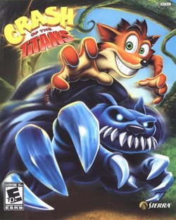 Cover image of Crash of the Titans on PS2