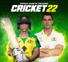 Cover image of Cricket 22 on PS4