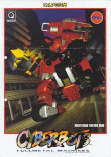 Cover image of Cyberbots: Full Metal Madness on PlayStation