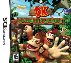 Cover image of DK Jungle Climber on DS