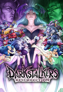 Cover image of Darkstalkers Resurrection on PS3