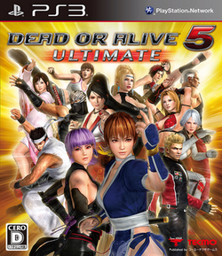 Cover image of Dead or Alive 5 Ultimate on PS3