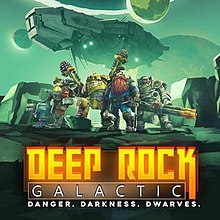 Cover image of Deep Rock Galactic on PS5