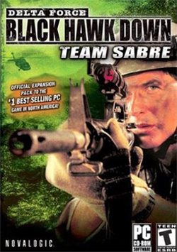 Cover image of Delta Force: Black Hawk Down: Team Sabre on PS2