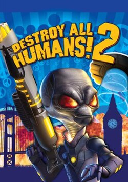 Cover image of Destroy All Humans! 2 on PS2