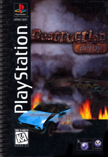 Cover image of Destruction Derby on PlayStation