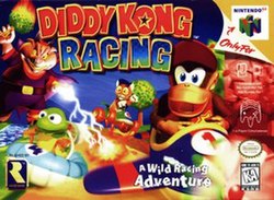 Cover image of Diddy Kong Racing DS on DS