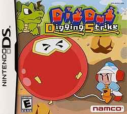 Cover image of Dig Dug: Digging Strike on DS