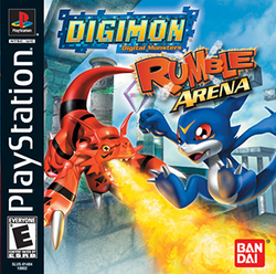 Cover image of Digimon Rumble Arena on PlayStation