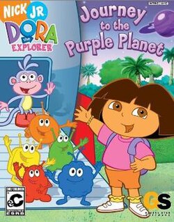 Cover image of Dora the Explorer: Journey to the Purple Planet on PS2