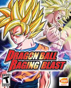 Cover image of Dragon Ball: Raging Blast on PS3