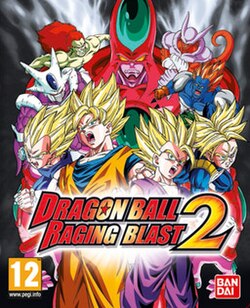 Cover image of Dragon Ball: Raging Blast 2 on PS3