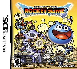 Cover image of Dragon Quest Heroes: Rocket Slime on DS