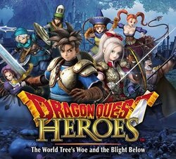 Cover image of Dragon Quest Heroes: Yamiryuu to Sekaiju no Shiro on PS3