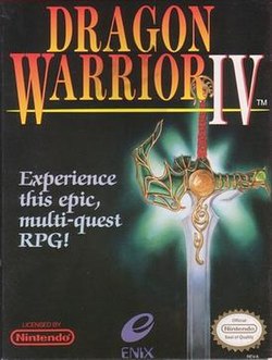 Cover image of Dragon Quest IV on PlayStation