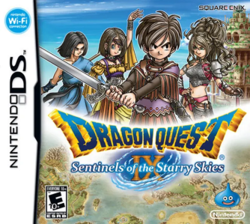 Cover image of Dragon Quest IX: Sentinels of the Starry Skies on DS