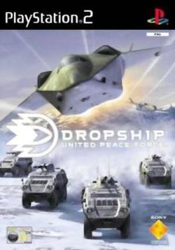 Cover image of Dropship: United Peace Force on PS2
