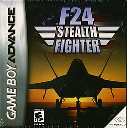 Cover image of F24: Stealth Fighter on DS