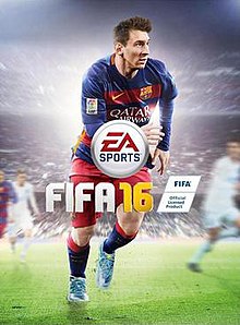 Cover image of FIFA 16 on PS4
