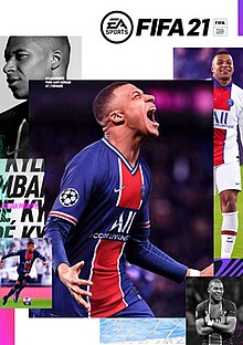 Cover image of FIFA 21 on PS5