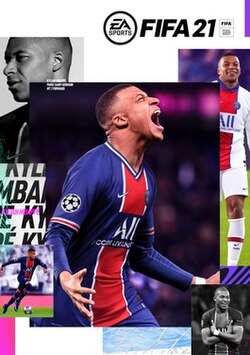 Cover image of FIFA 21 on Switch