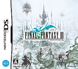 Cover image of Final Fantasy III (2006 video game) on DS