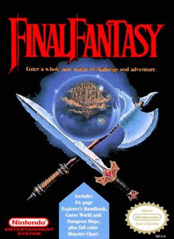 Cover image of Final Fantasy I on PlayStation