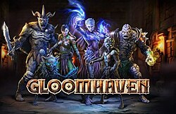 Cover image of Gloomhaven on Switch