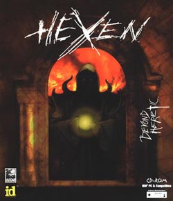 Cover image of HeXen on PlayStation