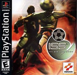 Cover image of ISS Pro Evolution on PlayStation