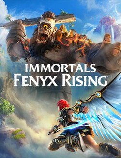 Cover image of Immortals Fenyx Rising on PS4