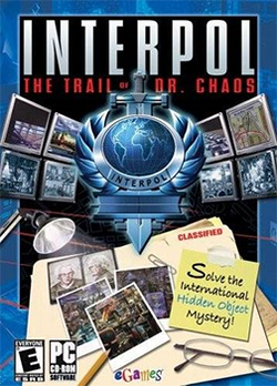 Cover image of Interpol: The Trail of Dr. Chaos on PS3