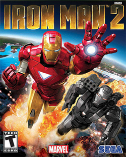 Cover image of Iron Man 2 on PS3