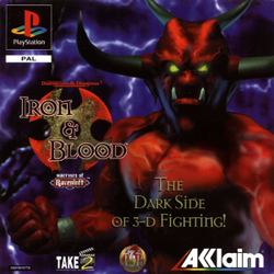 Cover image of Iron and Blood on PlayStation