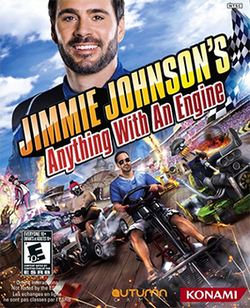 Cover image of Jimmie Johnson's Anything with an Engine on PS3
