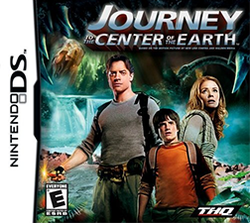 Cover image of Journey to the Center of the Earth on DS