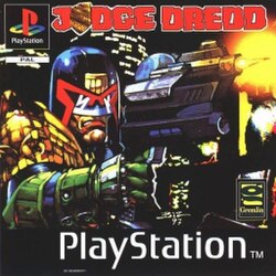 Cover image of Judge Dredd on PlayStation