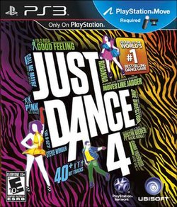Cover image of Just Dance 4 on PS3