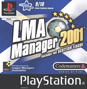 Cover image of LMA Manager 2002 on PS2