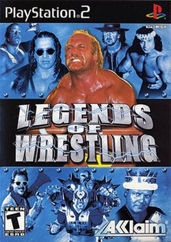 Cover image of Legends of Wrestling on PS2