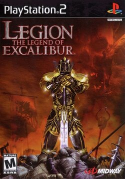 Cover image of Legion: Legend of Excalibur on PS2