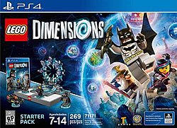 Cover image of Lego Dimensions Starter Pack on PS3