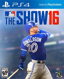 Cover image of MLB The Show 16 on PS4