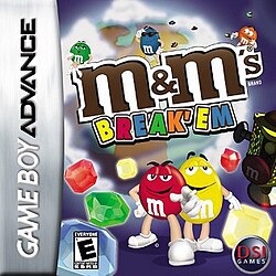 Cover image of M&M's Break' Em on DS