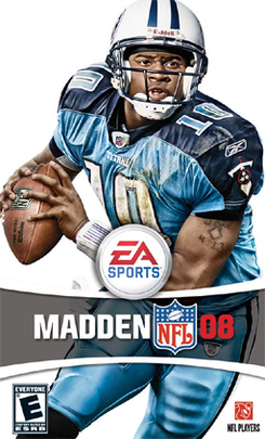 Cover image of Madden NFL 08 on DS