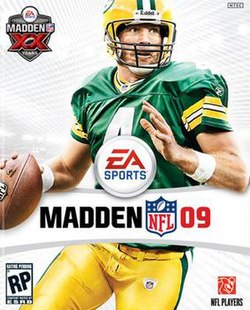 Cover image of Madden NFL 09 on PS2