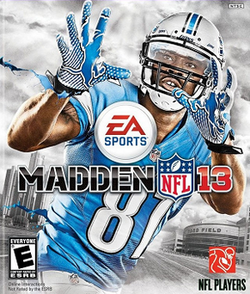 Cover image of Madden NFL 13 on PS3